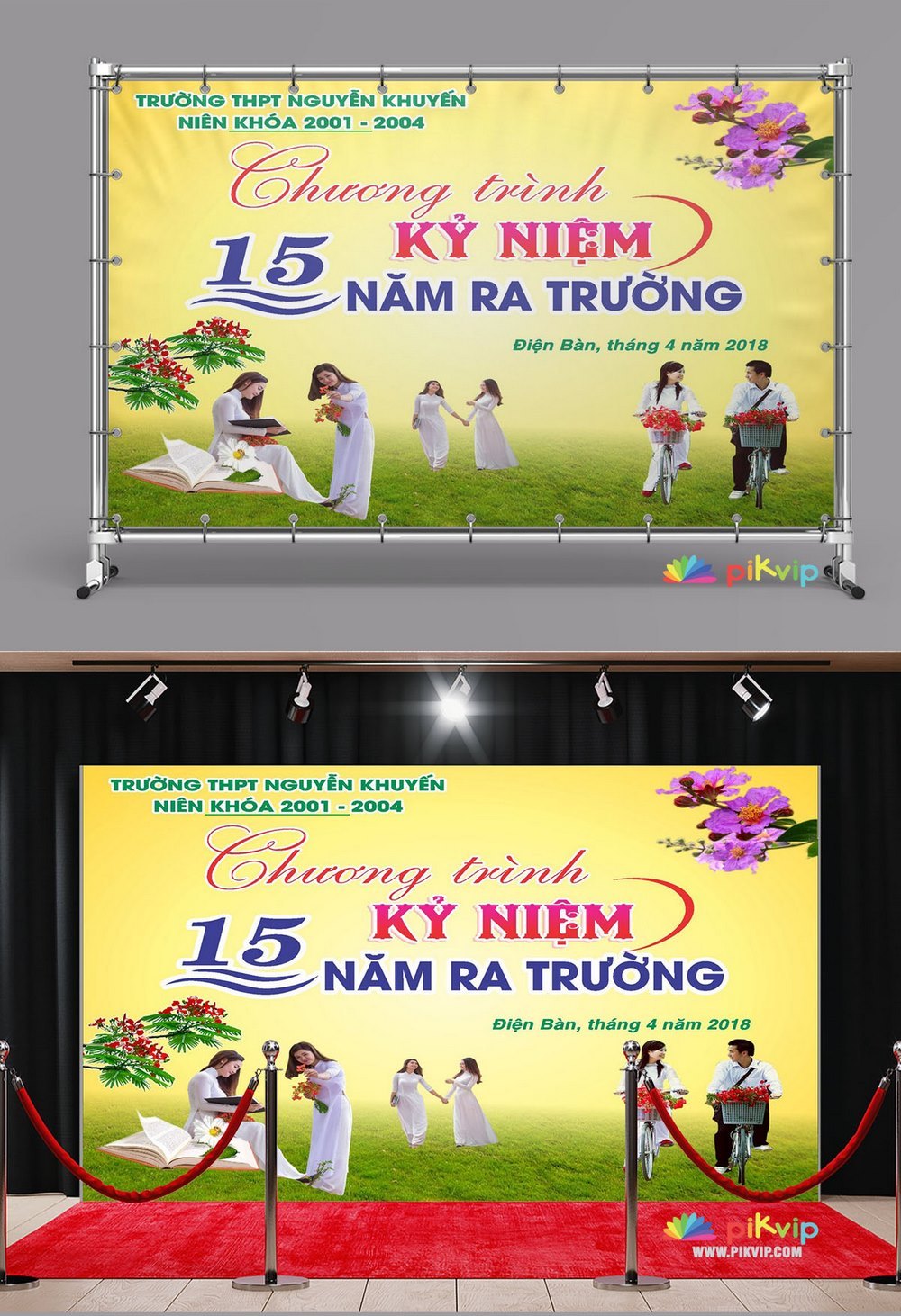 Market kỷ niệm 15 năm ra trường THPT Nguyễn Khuyến